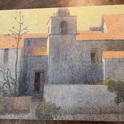 Oil Painting - Mario Larrinaga “Vestry”