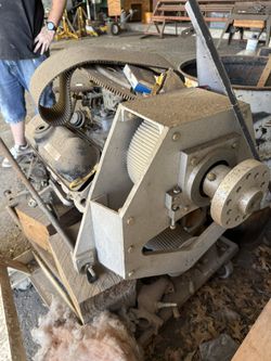 Airplane Motor And Belt Driven Reductor