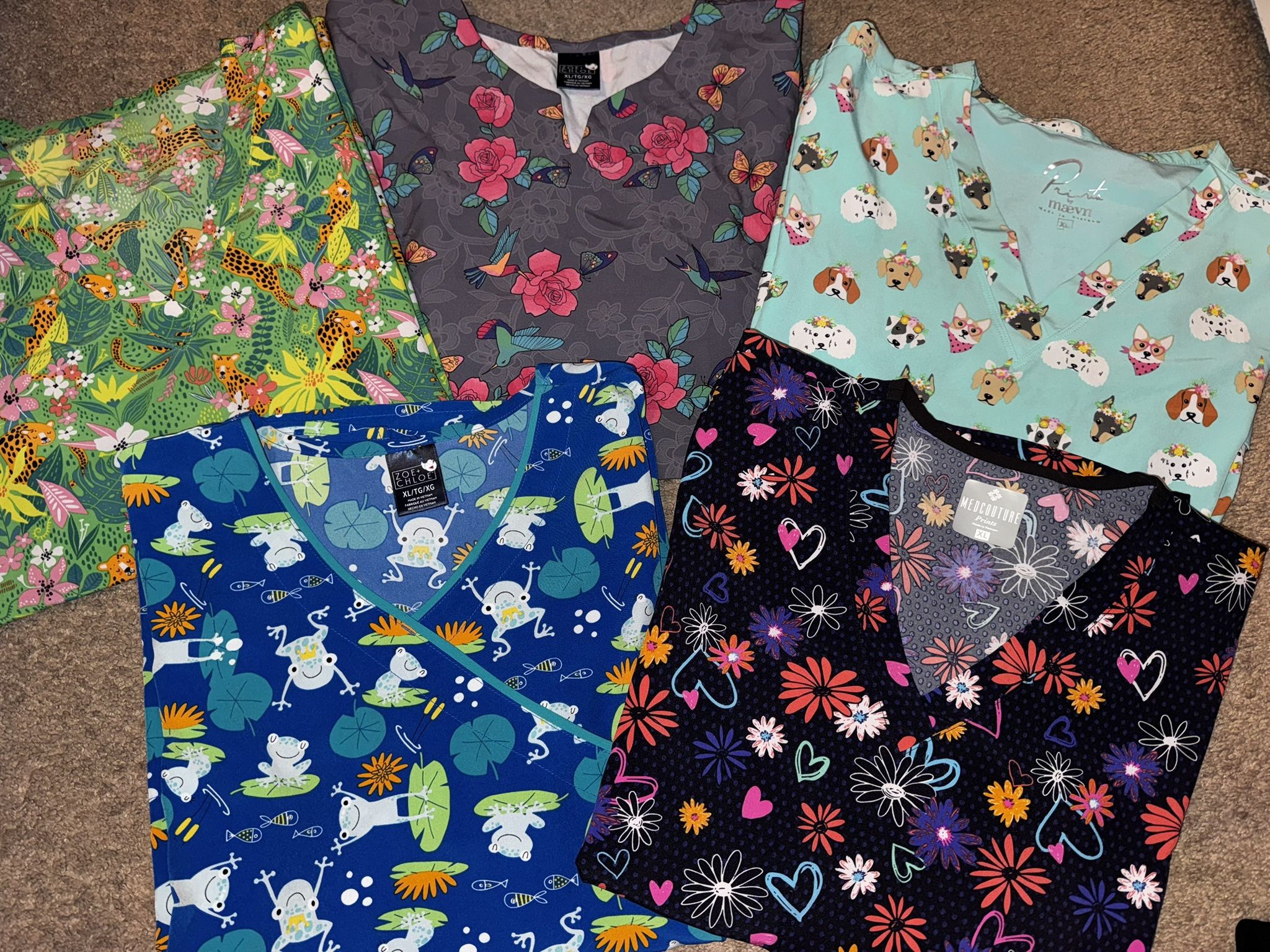 Scrub Tops