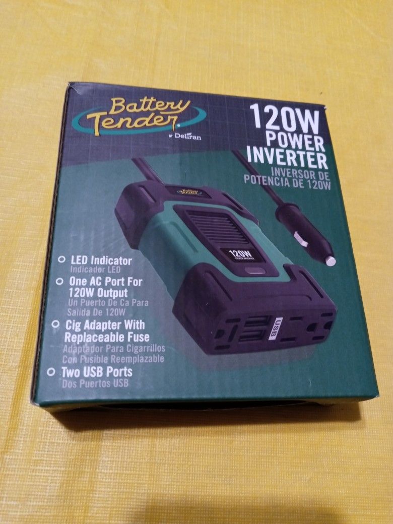 Battery Tender 120W Power Inverter