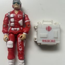 G.I. Joe ARAH Lifeline w First Aid Case 1986