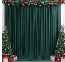 10ft x 12ft Green Backdrop for Photos Parties
