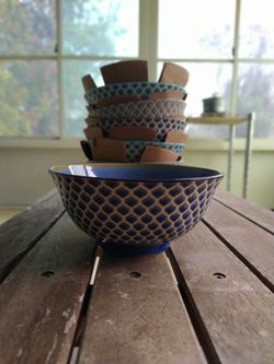 Porcelain Bowl Set 6 Pcs 23 Oz Capacity Soup Bowl Brand New Fine Quality 