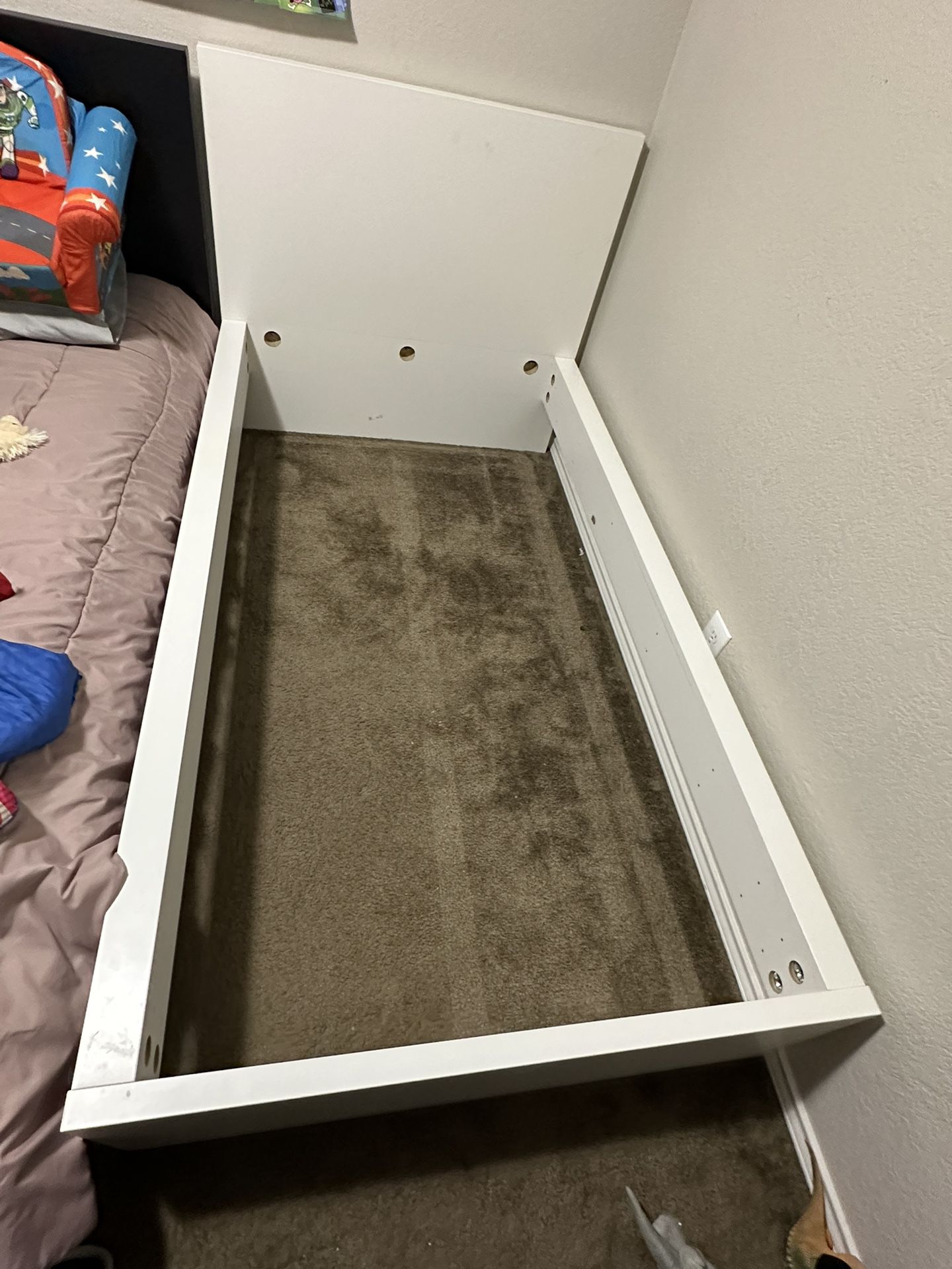 IKEA Twin Bed Frame WHITE 
