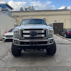2001 F250 W 2016 Front End Conversion  Tuned, New Stage 3 Transmission, Krypto Hubs Etc, And Interior. 24x16” American Forces, New Tires. 18,500 FIRM