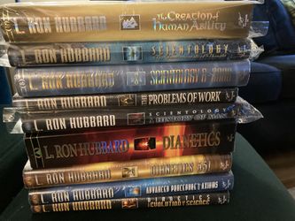 L Ron Hubbard Books- Scientology