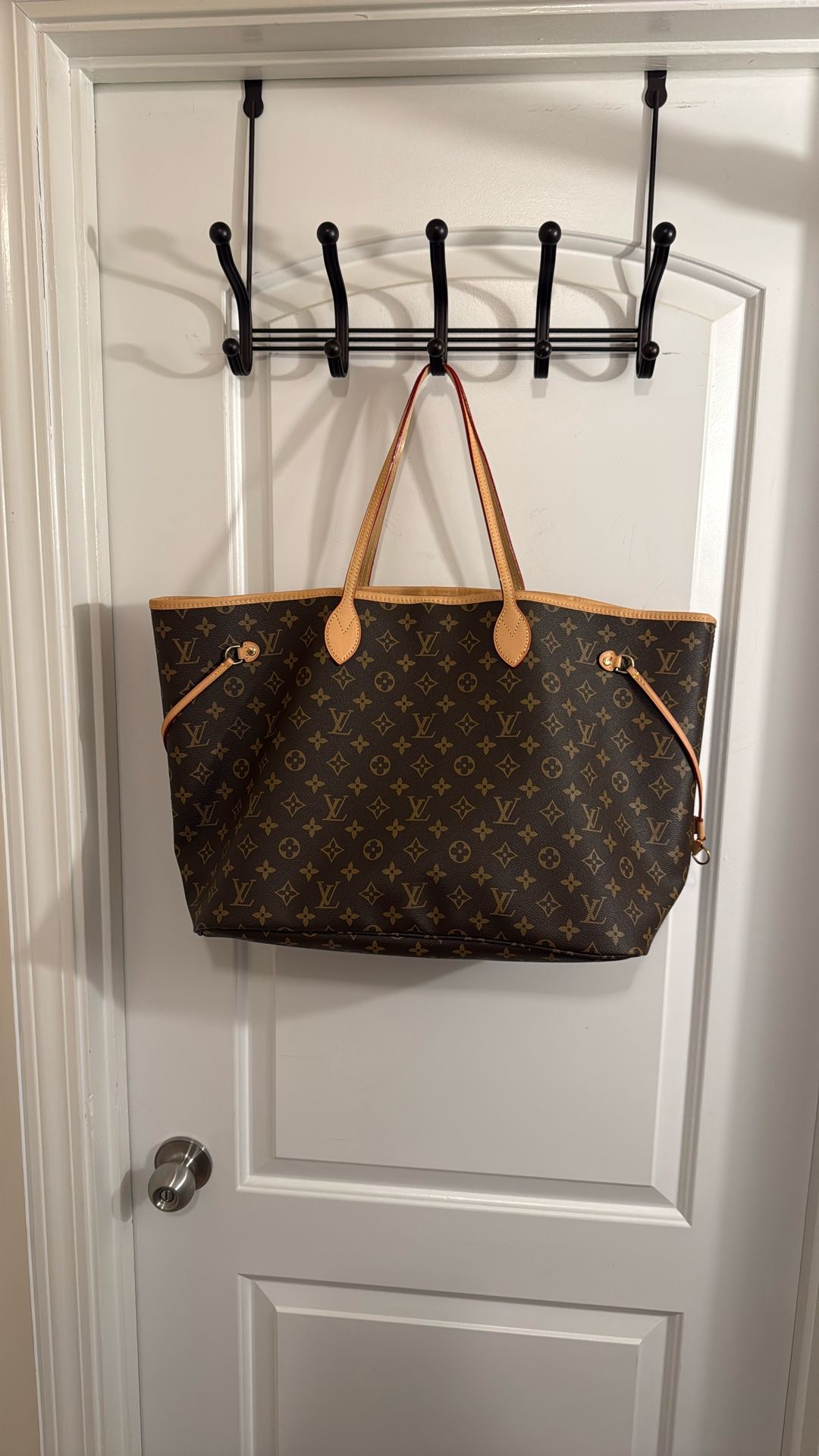 LOUIS VUITTON NEVER FULL TOTE BAG