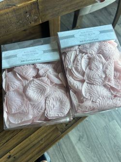 Wedding rose petals