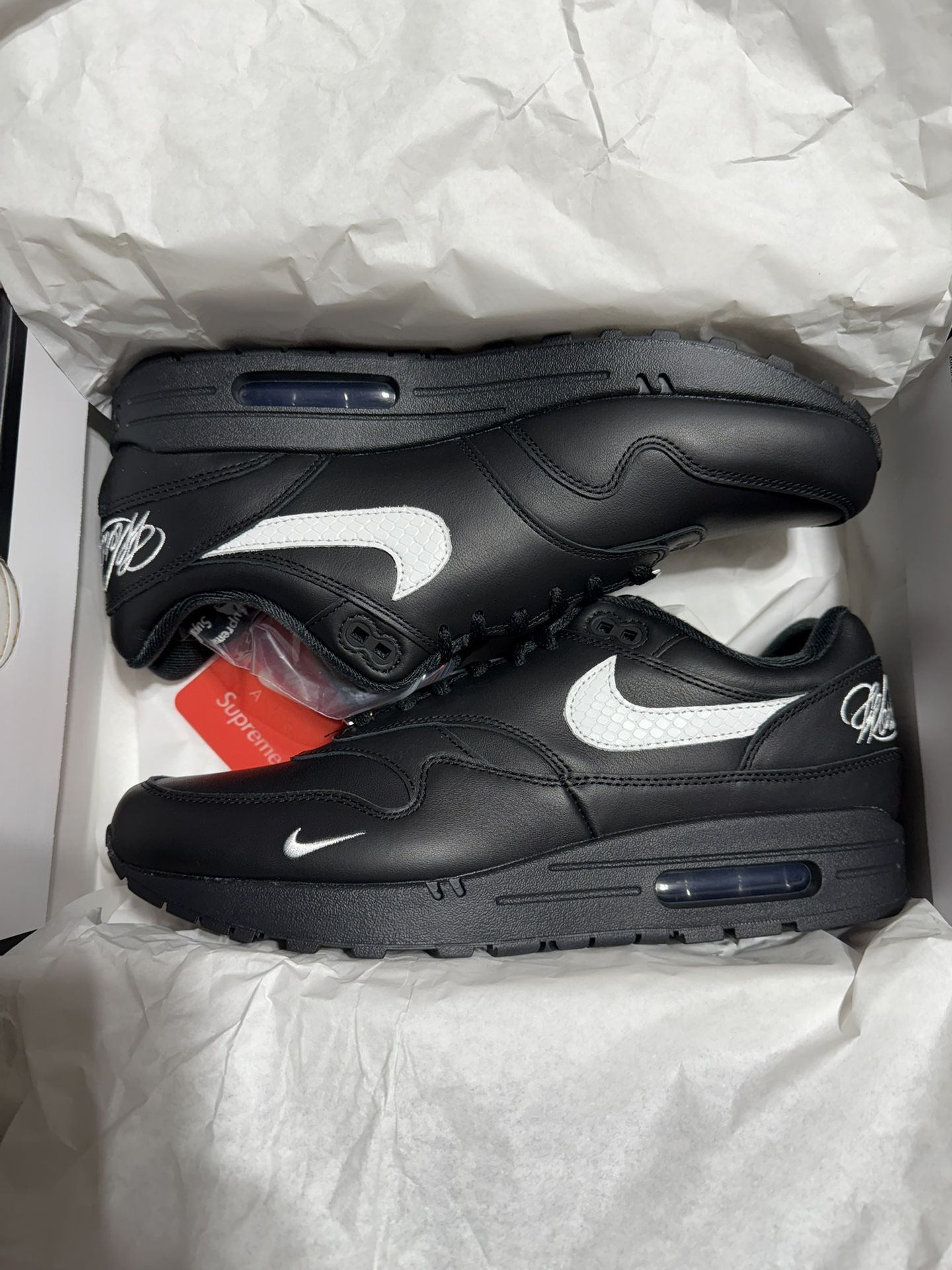 Supreme Nike Air Max 1 Sizes 11,12,13