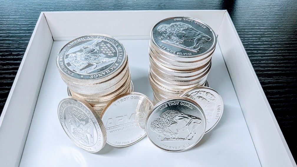 1 Oz Silver Rounds Lot Of 20-Various Mint 999 Fine Silver 