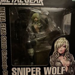 Metal Gear Solid Sniper Wolf Bishoujo Statue 