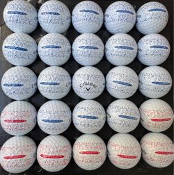 Golf balls callaway splatter 🫟