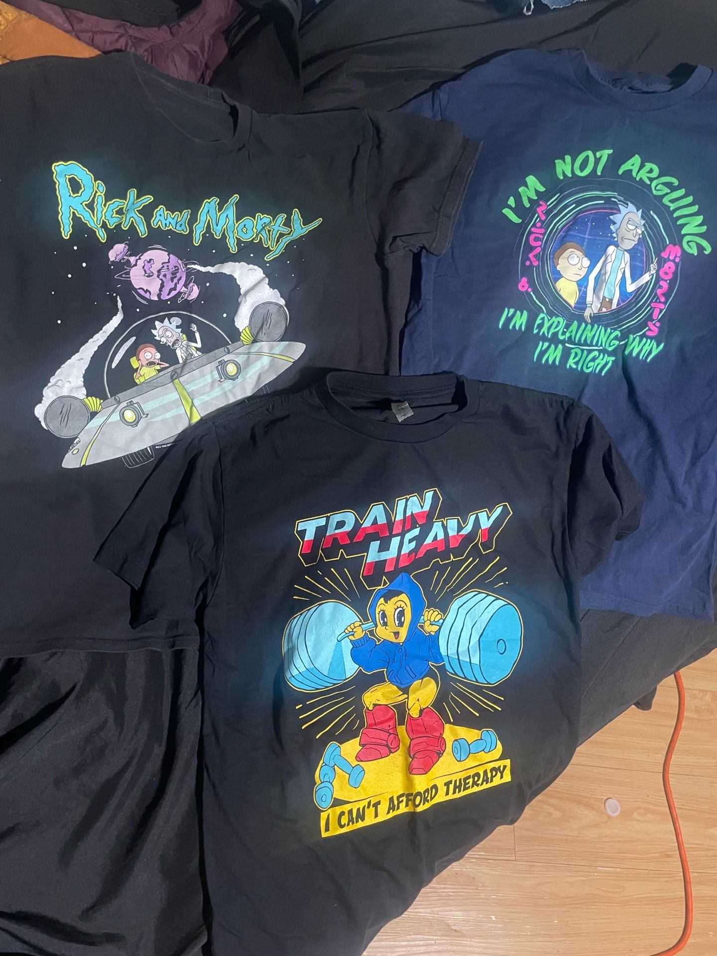 Rick and Morty shirts