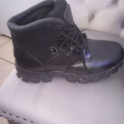 Brand New Steel Toe Black Boots
