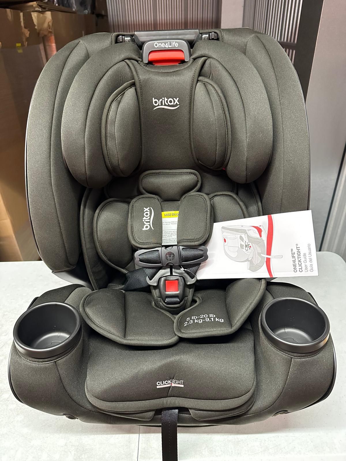 Open Box Britax One4Life ClickTight All-in-One Convertible Car Seat, Eclipse Black