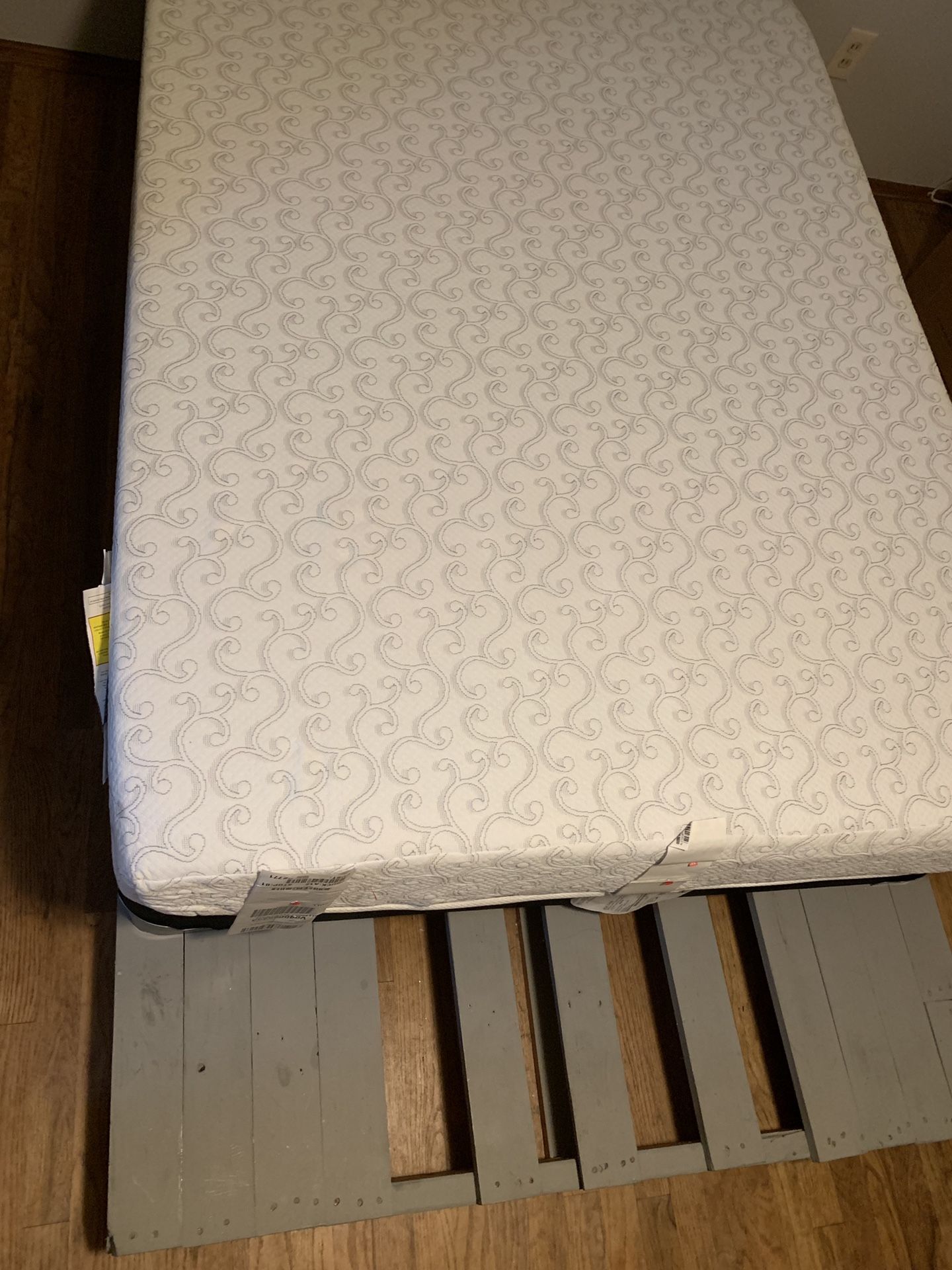 Mattress, Box spring, and bed frame
