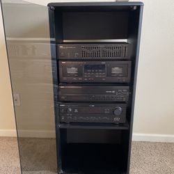 Yamaha Surround Sound Stereo System with Cabinet 