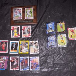 Football / Basketball Cards / Baseball Plaque 