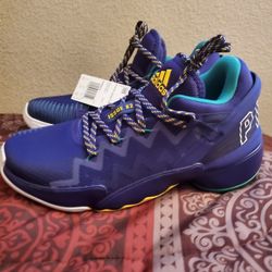 Adidas DON Issue 2 GCA Pick and Roll Mens Basketball Shoes Size 9.5 Purple $110