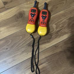 Disney Mickey Mouse FRS Walkie Talkies