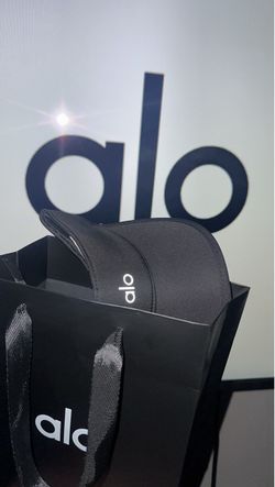 Alo Yoga Black Baseball Cap