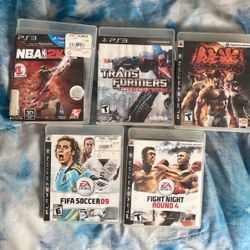 Old Vintage PS3 Games
