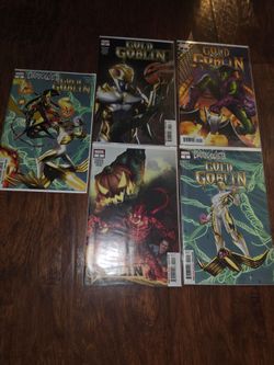 Comic book gold goblin