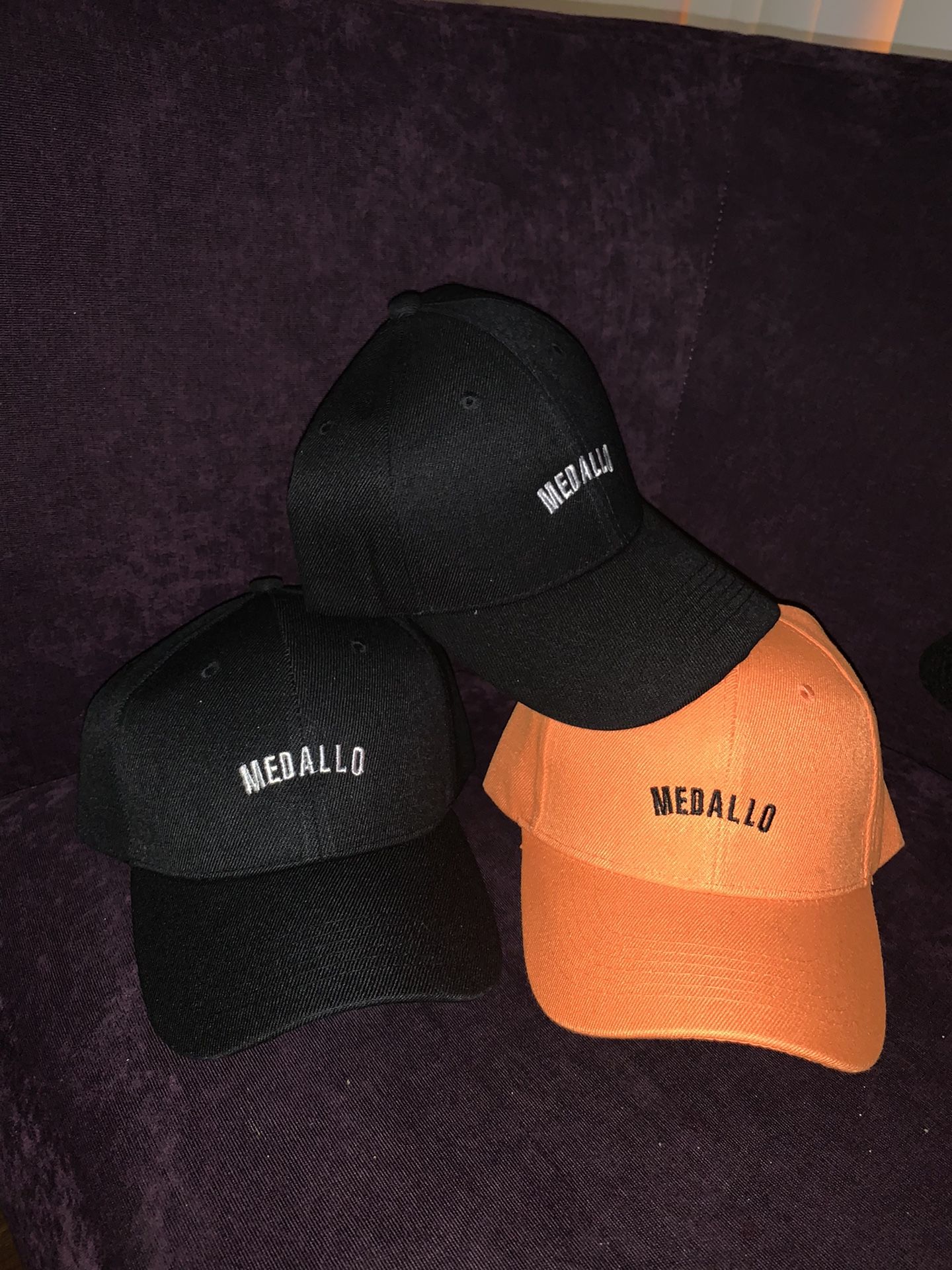 Brand New Hats 🧢 With Velcro Strap. Only Have 1 Black Left