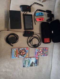 Nintendo switch and games