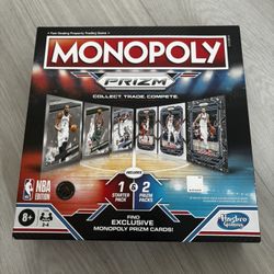 Monopoly Limited edition Prizm Basketball Cards Inside
