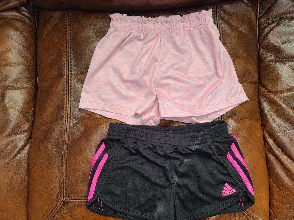 Girls Nike And Adidas Shorts