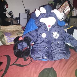 Minnie Mouse Jacket With The Earmuffs Minnie Mouse