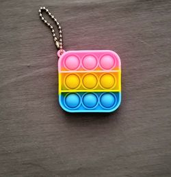Fidget Bubble Keychain 