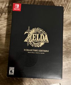 The legend of Zelda Tears of the kingdom collectors edition