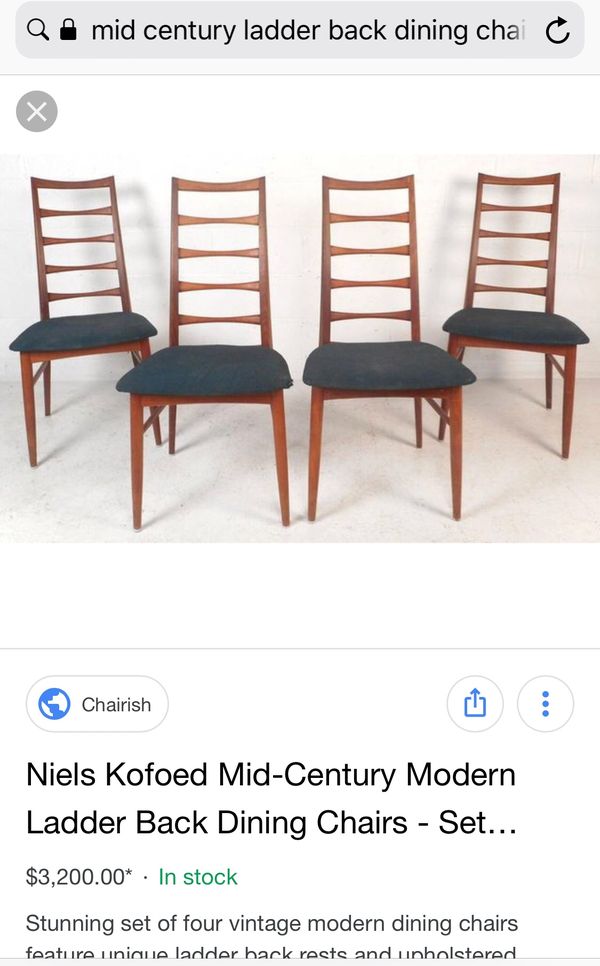 Mid Century Modern Dining Room Table Chairs For In C 1 200
