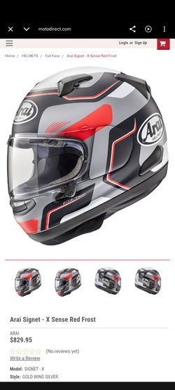 Arai Signet-X Sense motorcycle helmet