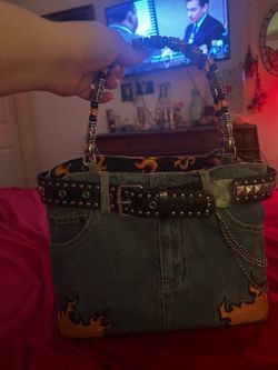 handmade vintage style purse