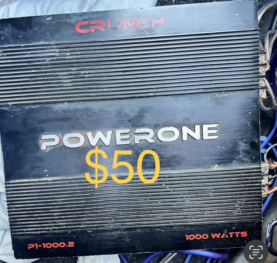 Amplifier 1000 Watts / 2 Channels $50!