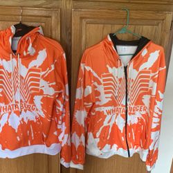 Whataburger Sweatshirt And Zip Jacket