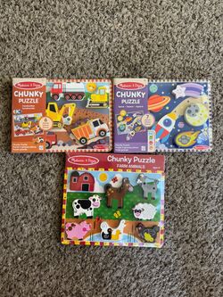 Wood Puzzle Set
