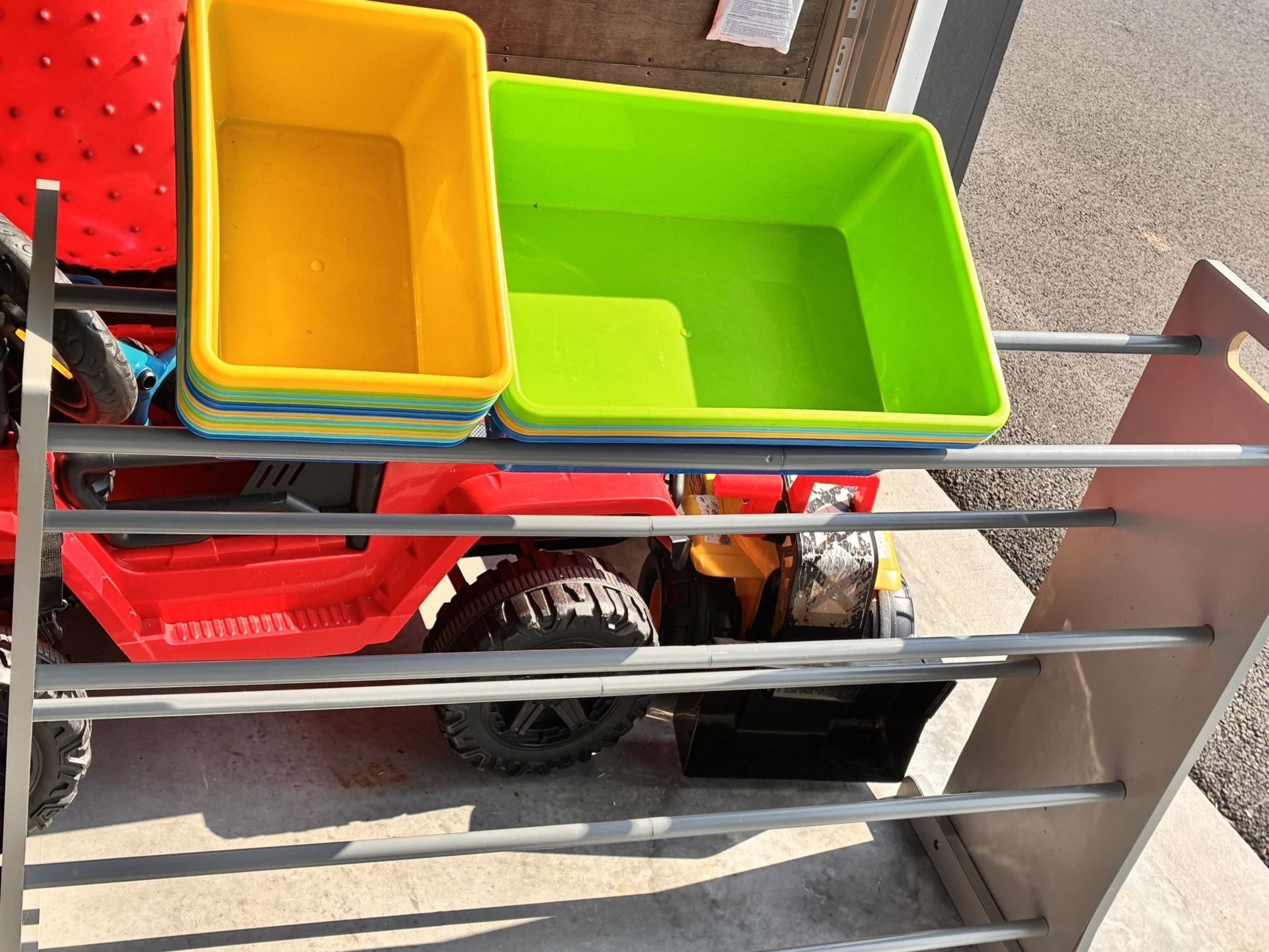 Toy organizer With Bins
