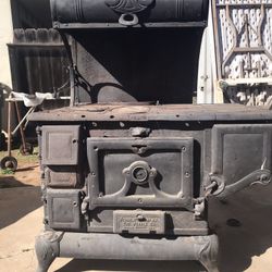 Antique woodburning stove