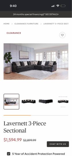 Lavernett Ashley furniture sectional