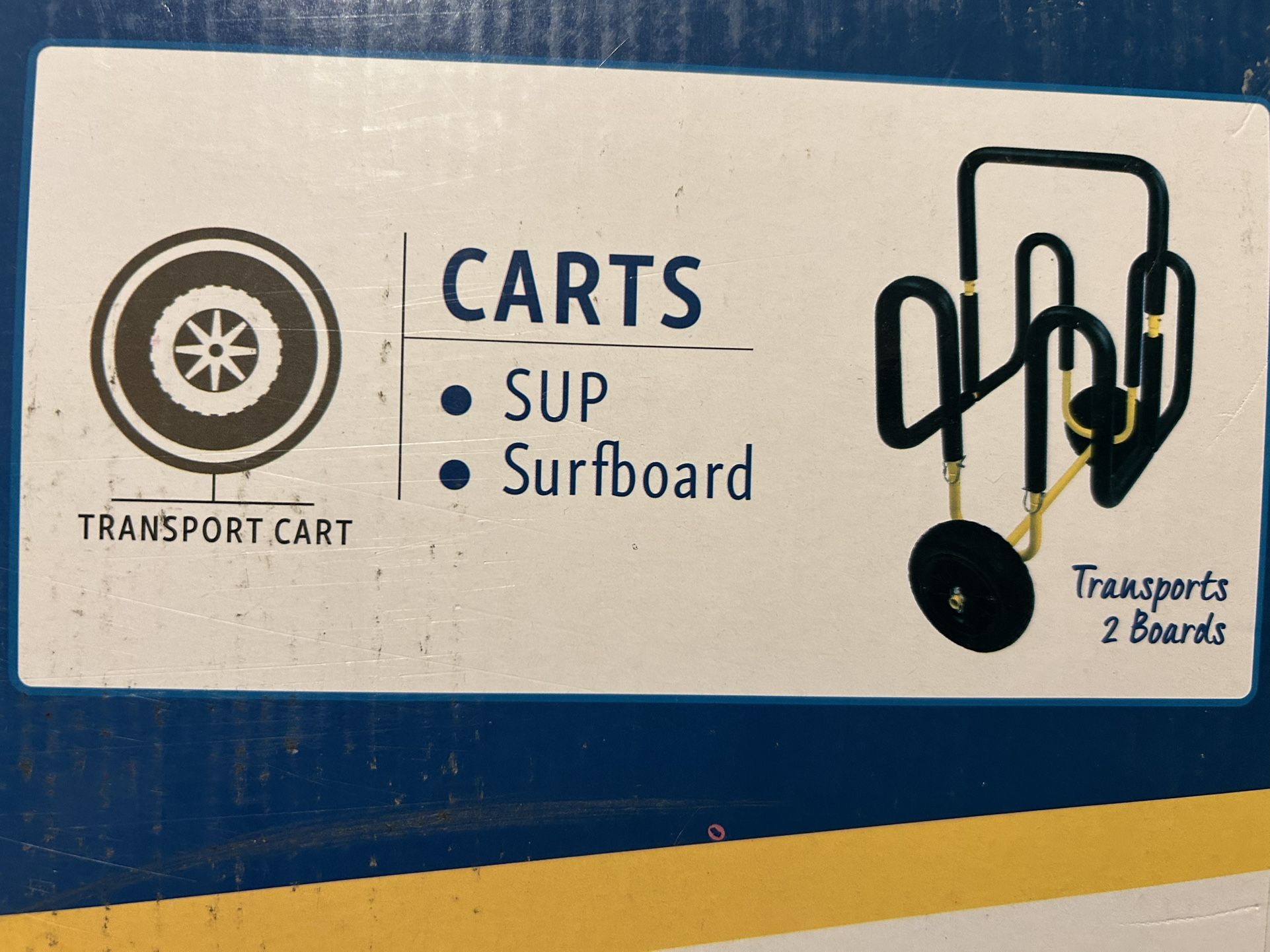 Suspenz Two Paddleboard / Surfboard Cart