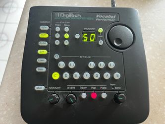 Digitech vocal harmonizer Digitech vocal harm