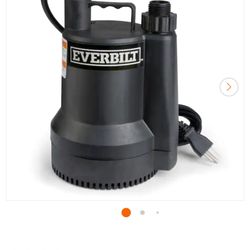 Everbilt Transfer Pomp 1/6 Horsepower 