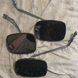 Harley Davidson Motorcycle Mirrors 