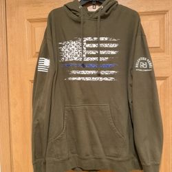 Relentless Defender Military Hoodie Size 2 XL