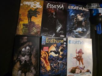 Autographed comics