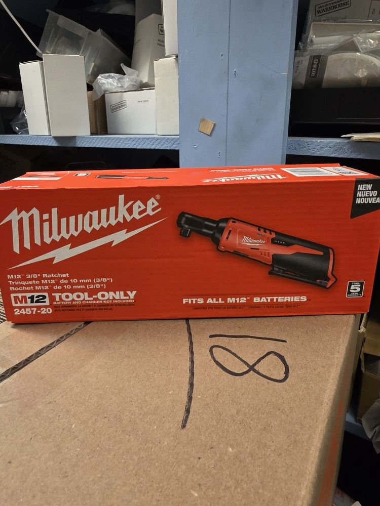 Milwaukee M12 Ratchet 3/8 Tool Only Pick Up Pinole Concord
